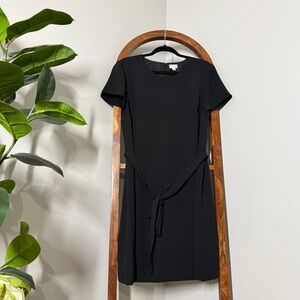 J.Crew Factory 14 Black Belted Suiting Dress Style BT119 NEW